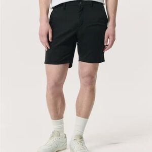 Rag & Bone Men’s Standard Flat Front Chino Black Shorts Size 36